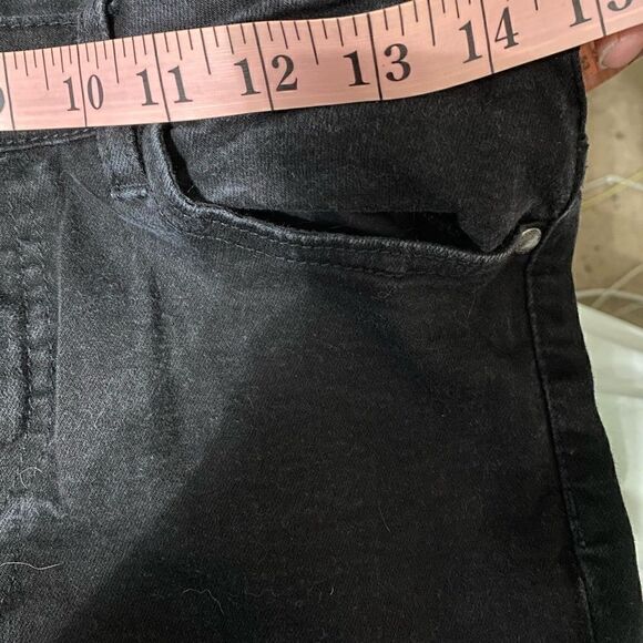 Buffalo David Bitton High Rise Skinny Black Denim Jeans - Picture 5 of 7